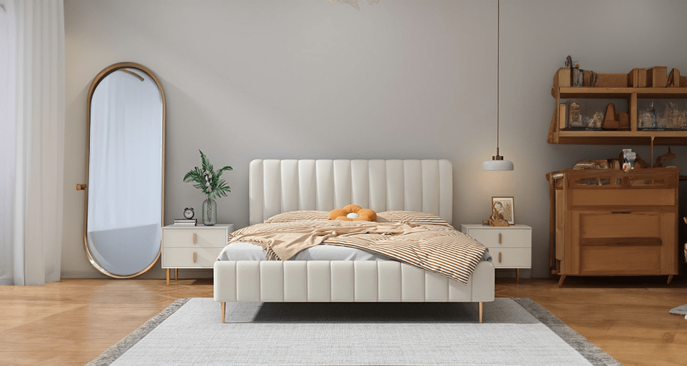 Ideal single bed size for cozy comfort, crafted by Estre Furniture.
