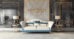 Elegant L shape sofa set, a modern classic by Estre.