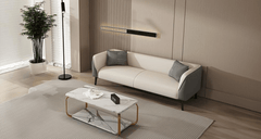 Exquisite leather sofa design, crafted for elegance at Estre.