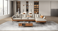 Classic wooden sofa, timeless elegance offered by Estre.
