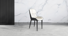 Spacious dining chairs set of 6, accommodating larger groups by Estre.