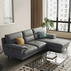 Customizable Taranto L-Shaped Sofa - Modern Elegance & Adaptive Design for Your Living Area