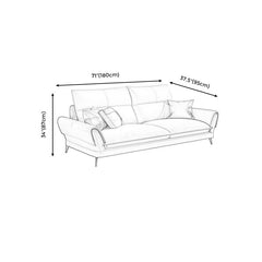 L-Shape Sofa Luxuria  | Latest Two-Tone Design | Direct from Factory (Customizable)