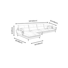 L-Shape Sofa Luxuria  | Latest Two-Tone Design | Direct from Factory (Customizable)