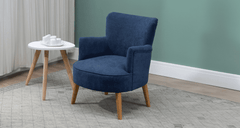 Arm Chair Akiva - Premium Lounge Comfort for Living Room | Customizable Features Available