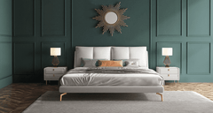 Contemporary bed designs from Estre, setting new standards in bedroom decor.
