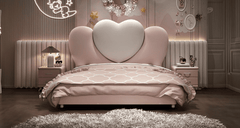 Multifunctional kids beds with storage, space-saving by Estre.