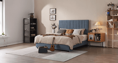 Comfortable divan bed, combining elegance with practicality at Estre.