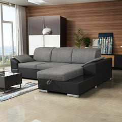 L-Shape Sofa Liken Sofa Design – Stylish and Comfortable, Perfect for Modern Living Rooms, Direct from Factory