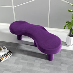 Dana Upholstered Bench - Unique Organic Shape for Modern, Naturalistic Interiors