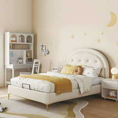 Kids Bed Tiffany - Child's Cot with Storage and Durable Design, Customizable