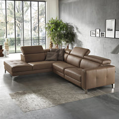 Quila l Shape Sofa with Moveable Headrest From Estre - Direct from Factory (Customizable)