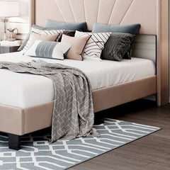 Bed cot Chooseyy with Upholstered Frame From Estre - Direct from Factory (Customizable)