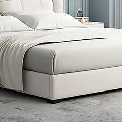 Estre Rochester Customizable Upholstered Bed with Optional Storage - Sophisticated and Timeless Design