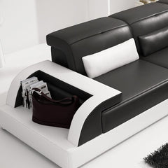 Jack Corner Sofa in Artificial Leather From Estre - Direct from Factory (Customizable)