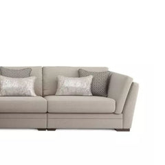Corner L-Shape Long Beach Sofa | Spacious Design for Ultimate Comfort | Direct from Factory