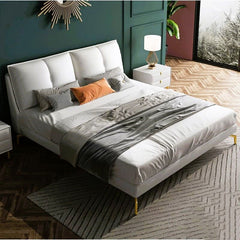 Estre Aveo Customizable Upholstered Bed with Optional Storage - Elegant & Comfortable Design