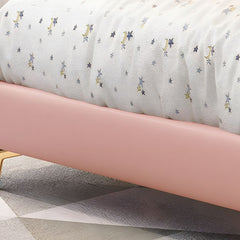 Cyclone Taupe Contemporary Kids Bed - Sleek Design for Boys & Girls, Durable Wood, Modern Look for Any Room