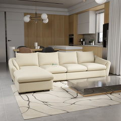 Customizable Cromie L-Shaped Sofa - Cutting Edge Design & Personalized Comfort, Direct from Factory