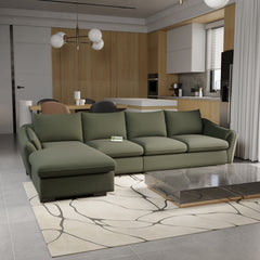 Customizable Cromie L-Shaped Sofa - Cutting Edge Design & Personalized Comfort, Direct from Factory