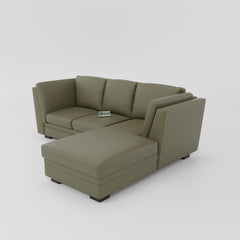 Corner L-Shape Long Beach Sofa | Spacious Design for Ultimate Comfort | Direct from Factory