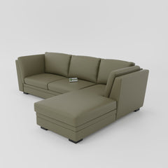 Corner L-Shape Long Beach Sofa | Spacious Design for Ultimate Comfort | Direct from Factory
