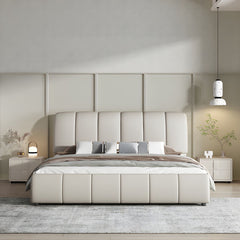 Estre Oleander Customizable Upholstered Bed - Elegant Design with/without Storage Choices