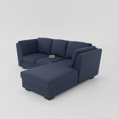 Corner L-Shape Long Beach Sofa | Spacious Design for Ultimate Comfort | Direct from Factory