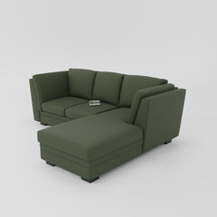 Corner L-Shape Long Beach Sofa | Spacious Design for Ultimate Comfort | Direct from Factory