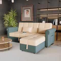 Customizable Dino Sofa cum Bed - Compact, Modern & Versatile for Every Home