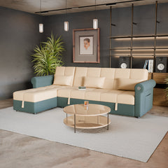 Customizable Dino Sofa cum Bed - Compact, Modern & Versatile for Every Home