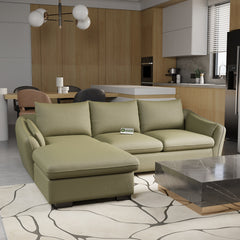 Customizable Cromie L-Shaped Sofa - Cutting Edge Design & Personalized Comfort, Direct from Factory