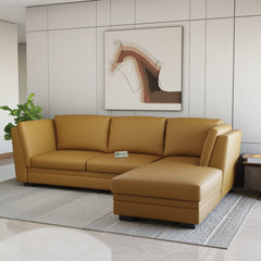 Corner L-Shape Long Beach Sofa | Spacious Design for Ultimate Comfort | Direct from Factory