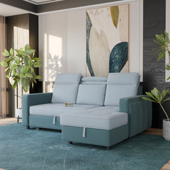 Estre Albatross Customizable Sofa cum Bed - Spacious and Elegant Convertible