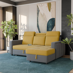 Estre Albatross Customizable Sofa cum Bed - Spacious and Elegant Convertible