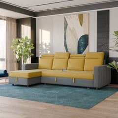 Estre Albatross Customizable Sofa cum Bed - Spacious and Elegant Convertible