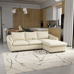 Customizable Cromie L-Shaped Sofa - Cutting Edge Design & Personalized Comfort, Direct from Factory