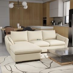 Customizable Cromie L-Shaped Sofa - Cutting Edge Design & Personalized Comfort, Direct from Factory