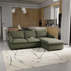 Customizable Cromie L-Shaped Sofa - Cutting Edge Design & Personalized Comfort, Direct from Factory