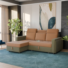 Estre Albatross Customizable Sofa cum Bed - Spacious and Elegant Convertible