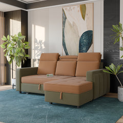 Estre Albatross Customizable Sofa cum Bed - Spacious and Elegant Convertible