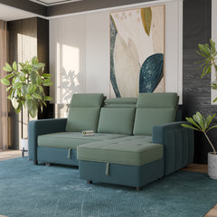 Estre Albatross Customizable Sofa cum Bed - Spacious and Elegant Convertible