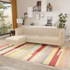 Sofa Alexia with Luxurious Handcrafted From Estre - Direct from Factory (Customizable)