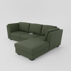 Corner L-Shape Long Beach Sofa | Spacious Design for Ultimate Comfort | Direct from Factory