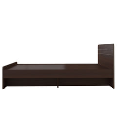 ESTRE Freesia King Size Bed In Dark Acacia Colour
