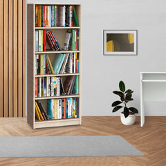 ESTRE Hydrangea Book Shelf In Sandy With Chocolate Sawline Colour