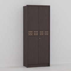 ESTRE Primrose 2 Door Wardrobe In Wenge Colour