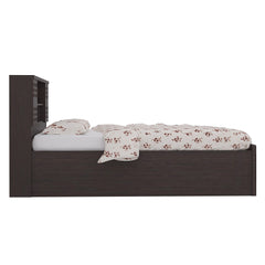 ESTRE Primrose King Size Bed With Storage In Wenge Colour