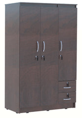 ESTRE Geranium 3 Door Wardrobe In Choca Maple Colour