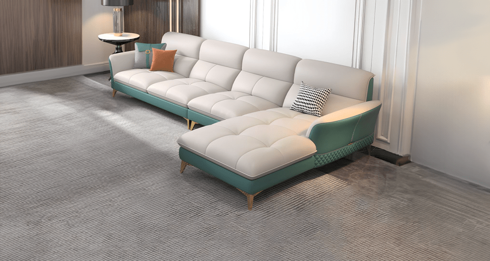 Contemporary L shape sofa, a modern touch from Estre.